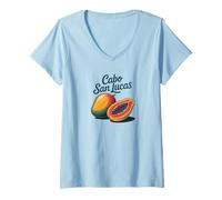 Mujer Cabo San Lucas Los Cabos Souvenir Cabo Camiseta Cuello V