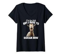 Mujer Cabra Divertida Ha Sido Encantador Pero Ahora Tengo Que Camiseta Cuello V