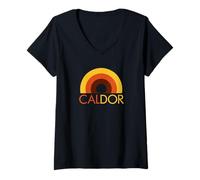 Mujer CALDOR - Donde IR de Compras Siempre es un Placer Camiseta Cuello V