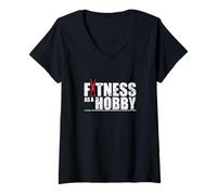 Mujer Calistenia Domina tu Cuerpo Camiseta Cuello V