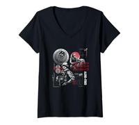 Mujer Call of Duty Task Force 141 Stay Frosty Video Game Camiseta Cuello V