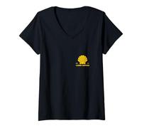 Mujer "Camino Portugues" El Camino de Santiago Camiseta Cuello V