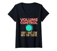 Mujer Camisa de Control de Volumen - I Didn'T Come with That Feature Camiseta Cuello V