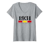 Mujer Camisa de la bandera de España edición limitada - 1931 Camiseta Cuello V