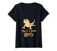 Mujer Camiseta Bearded Dragon - You'Re A Lizard Harry Camiseta Cuello V