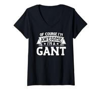 Mujer Camiseta Gant Nombre o Apellido - ¡por Supuesto Que Soy Impresionante! Camiseta Cuello V