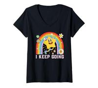 Mujer Camiseta I Keep Going, Daily Affirmations, Positive Afirmations Camiseta Cuello V