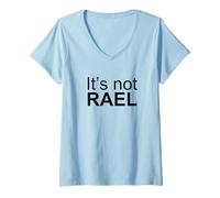 Mujer Camiseta It's Not RAEL Camiseta Cuello V