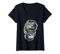 Mujer Camiseta Jesús es mi superhéroe Camiseta Camiseta Cuello V
