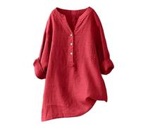 Mujer Camisetas Largas Manga Corta Blusas De Fiesta Verano Tallas Grandes Camiseta Ancha Halloween Amarillo Neon Camisa Vaquera Blusones Cuello V Rayas Rojas Y Negras Negra