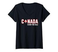 Mujer Canada is not for sale - Canada Not For Sale Camiseta Camiseta Cuello V