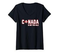 Mujer Canada is not for sale - Canada Not For Sale Camiseta Camiseta Cuello V