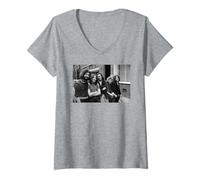 Mujer Canción lógica de Supertramp Rock Band 1970 Camiseta Cuello V
