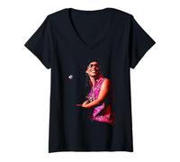 Mujer Canciones de Alicia Keys en un Cantante Menor de Fallin '2002 Camiseta Cuello V