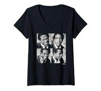 Mujer Cantante Al Green Permanezcamos Juntos 1988 Phil Nicholls Camiseta Cuello V