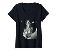 Mujer Cantante de Lulu Shout Everybody Clap 1971 Camiseta Cuello V