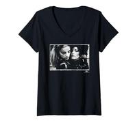 Mujer Cantantes Lene Lovich & Nina Hagen por Phil Nicholls Camiseta Cuello V