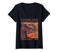 Mujer Canyonlands National Park | Utah Camiseta Cuello V