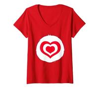 Mujer Care Bears All My Heart Bear Belly Camiseta Cuello V