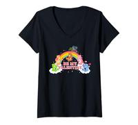 Mujer Care Bears Be My Valentine Cloud Group Camiseta Cuello V