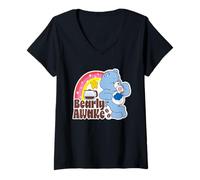 Mujer Care Bears Bearly Awake Camiseta Cuello V