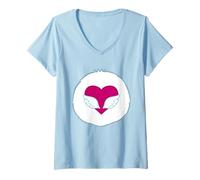 Mujer Care Bears Cousins Swift Heart Rabbit Belly Camiseta Cuello V