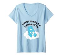 Mujer Care Bears Emotionally Exhausted Camiseta Cuello V