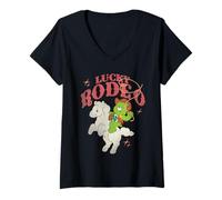 Mujer Care Bears Lucky Rodeo Bear Camiseta Cuello V