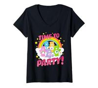 Mujer Care Bears Time To Party Camiseta Cuello V