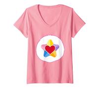Mujer Care Bears True Heart Bear Belly Camiseta Cuello V