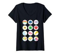 Mujer Care Bears: Unlock The Magic Bear Bellies Camiseta Cuello V