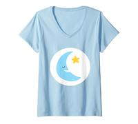 Mujer Care Bears: Unlock The Magic Bedtime Bear Belly Camiseta Cuello V