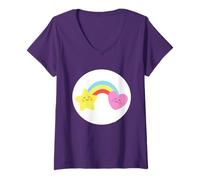 Mujer Care Bears: Unlock The Magic Best Friend Bear Belly Camiseta Cuello V