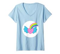 Mujer Care Bears: Unlock The Magic Dream Bright Bear Belly Camiseta Cuello V