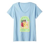 Mujer Care Bears: Unlock The Magic Funshine Bear Camp All-Star Camiseta Cuello V
