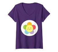 Mujer Care Bears: Unlock The Magic Harmony Bear Belly Camiseta Cuello V