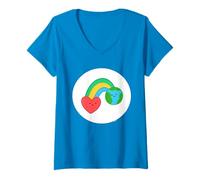 Mujer Care Bears: Unlock The Magic I Care Bear Belly Camiseta Cuello V