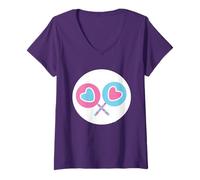 Mujer Care Bears: Unlock The Magic Share Bear Belly Camiseta Cuello V