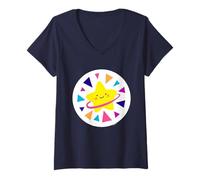 Mujer Care Bears: Unlock The Magic True Light Bear Belly Camiseta Cuello V
