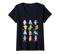 Mujer Care Bears Various Bear Poses Camiseta Cuello V