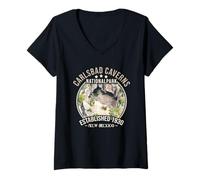 Mujer Carlsbad Caverns National Park | New Mexico Camiseta Cuello V