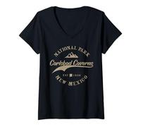 Mujer Carlsbad Caverns National Park | New Mexico Camiseta Cuello V