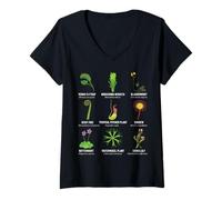 Mujer Carnívoras Plantas Carnívoras Trampa Venus, Planta de Jarra Camiseta Cuello V
