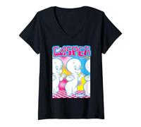 Mujer Casper Spring Glow Repeat Camiseta Cuello V