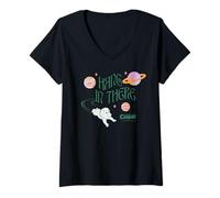 Mujer Casper The Friendly Ghost Hang In There Camiseta Cuello V