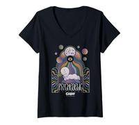 Mujer Casper The Friendly Ghost Psychedelic Portal Camiseta Cuello V