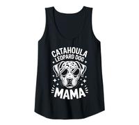 Mujer Catahoula Leopard Dog Mama Funny Catahoula Leopard Dog Camiseta sin Mangas