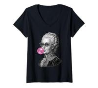 Mujer Catalina La Grande Camiseta Cuello V