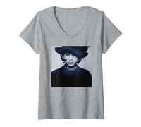 Mujer CeCe Peniston finalmente cantante pop de los 90 por Simon Fowler Camiseta Cuello V