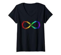 Mujer Celebrate Accept Embrace Autism Camiseta Cuello V